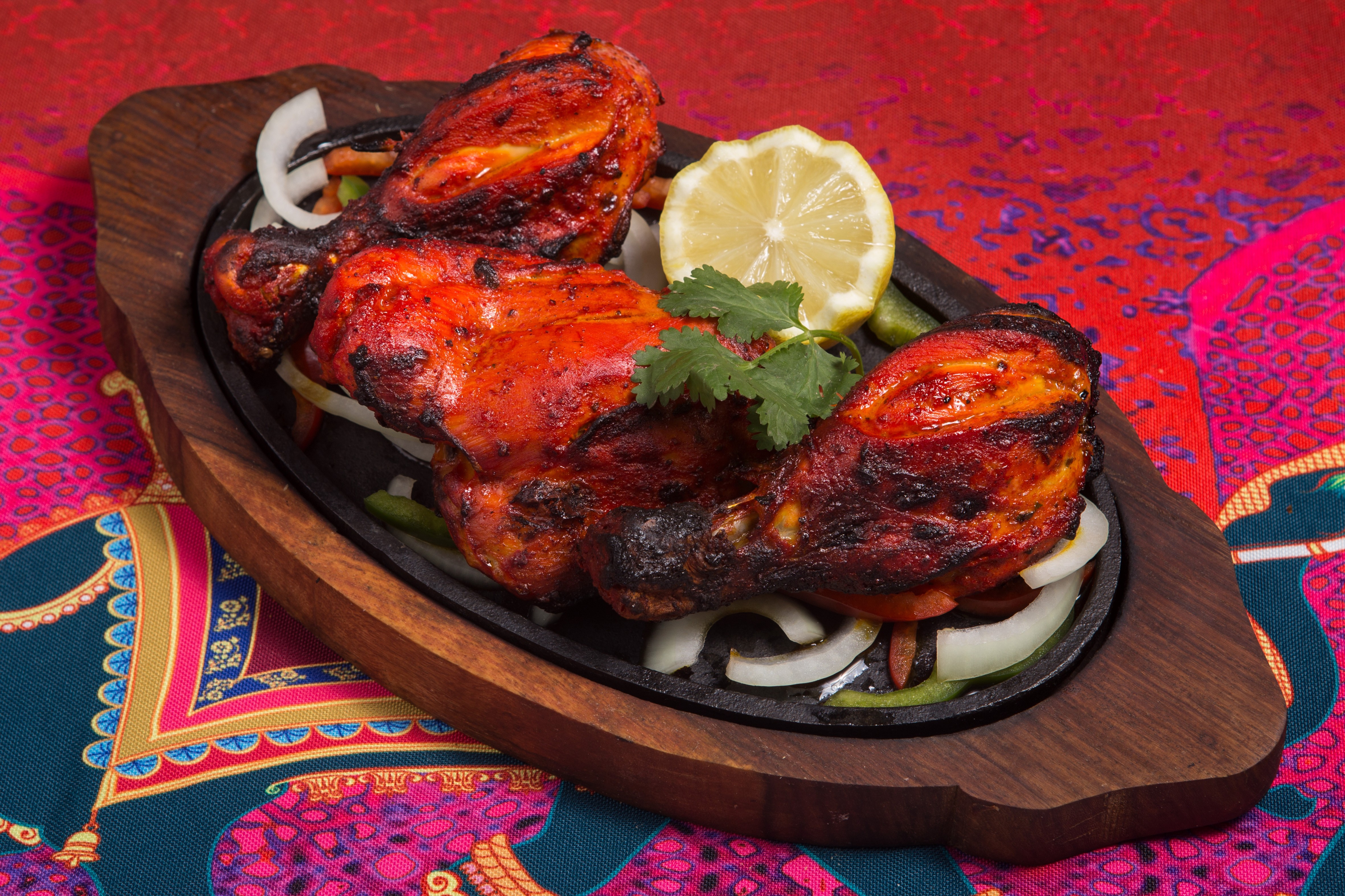 Tandoori Chicken Restaurant Kayani Boulogne-Billancourt Poulet Grillé Épices